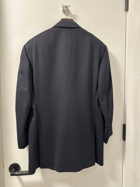 Corneliani Dark Blue Blazer in 100% Cashmere (48R)